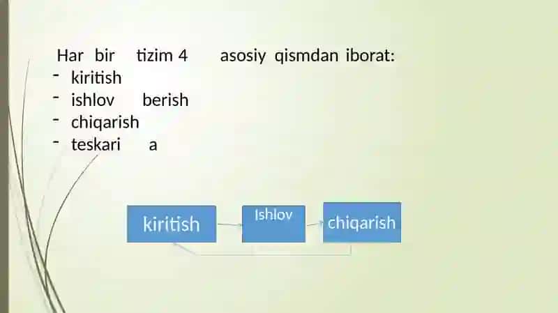 Axborottizimlarning tasnifi 4