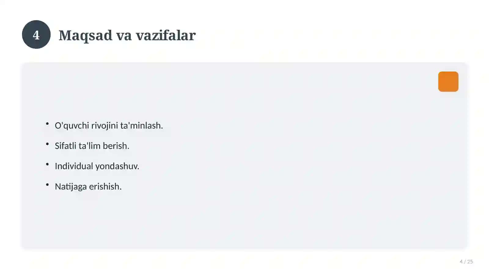 Pedagogik faoliyatida muloqot 4