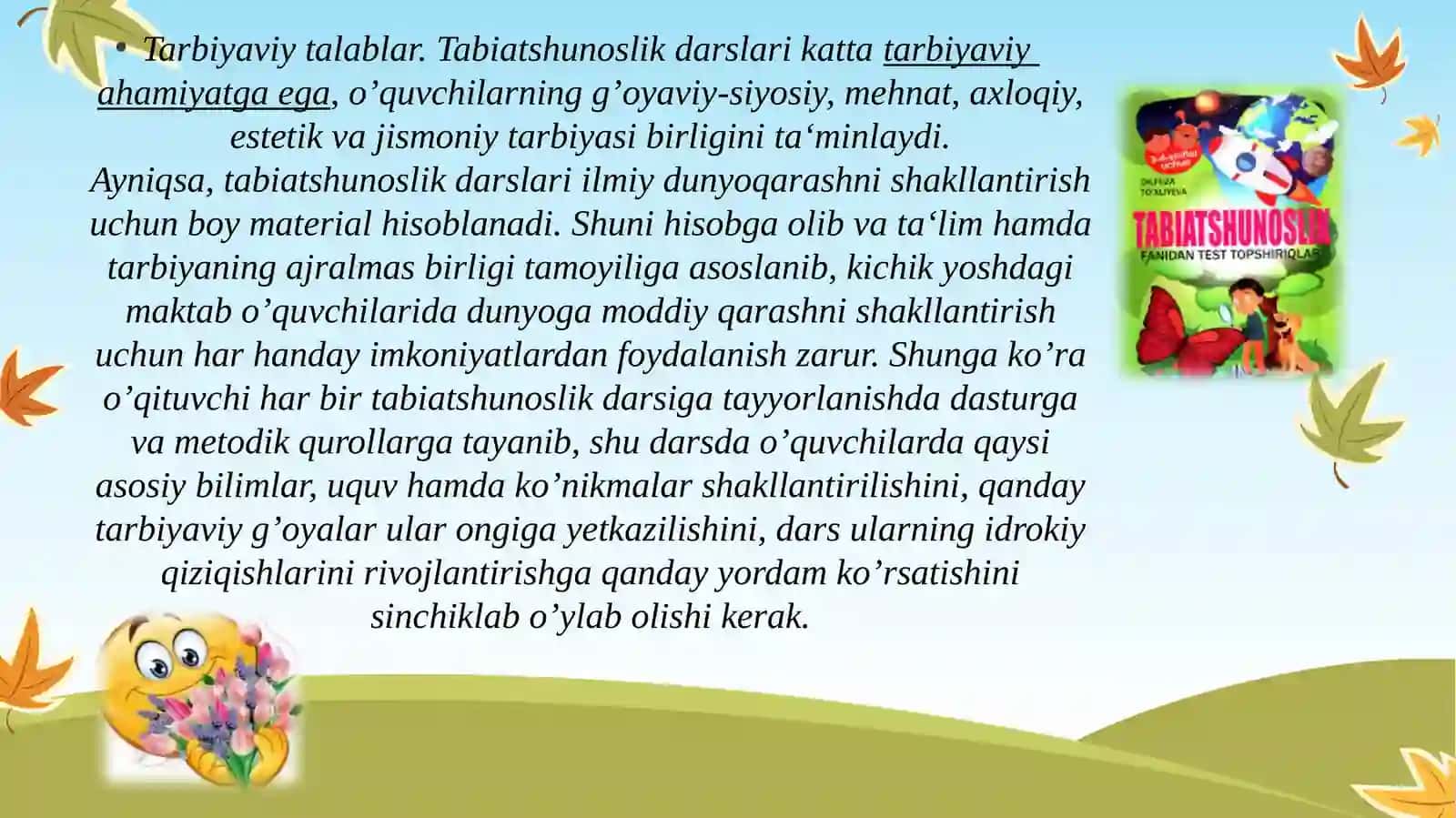 Ozkamplektlanganmaktablardatabiiyfanlardarsiniloyihalashusullarinio’rganish 4