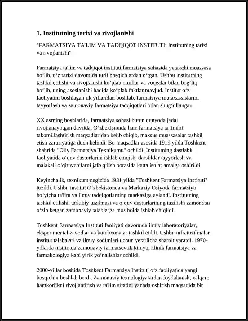 FARMATSIYA TALIM VA TAQDIQOT INSTITUTI 4