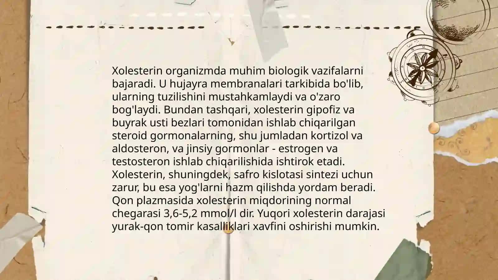 Murakkab lipidlar almashinuvi 4