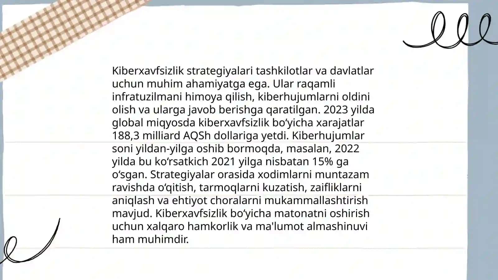 Kibirxavsizlik sohasi boyicha mutahassis toifalari 4