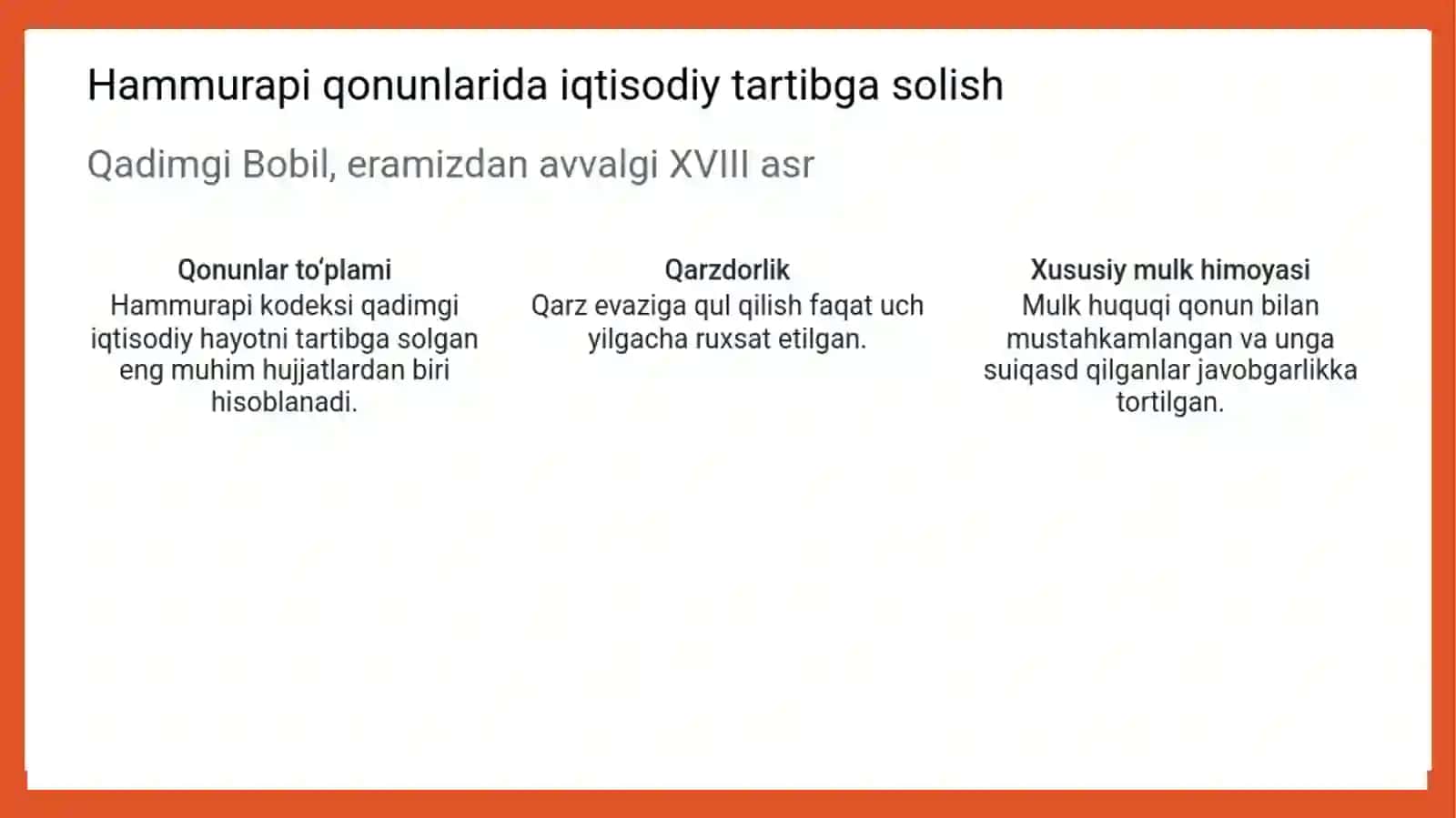 Qаdimgi Misrdаgi birinchi iqtisodiy goyаlаr 4