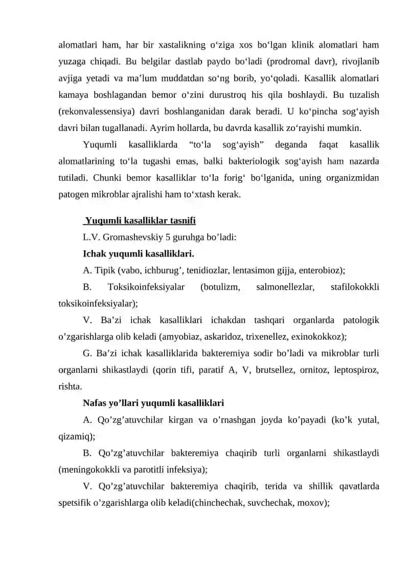 Yuqumli (infeksion) kasalliklar 4