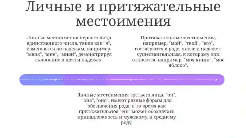 Местоимение и его классификация, склонение местоимений 4