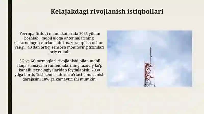 Mobil Aloqa Stansiyasi Antennalari 4