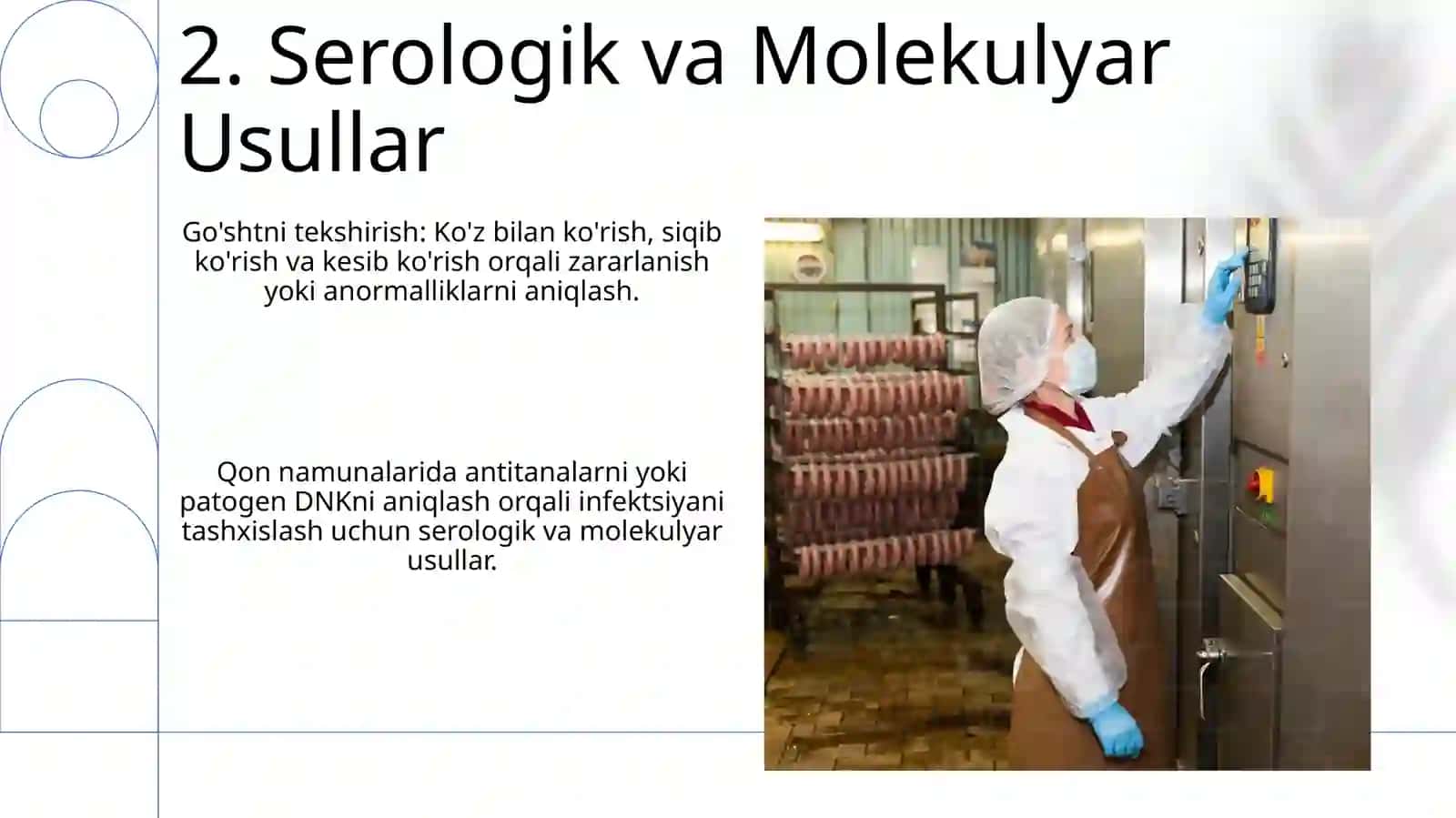 Zaharlangan hayvonlar go‘shtni tekshirish (biokimyoviy va bakteriologik) 4