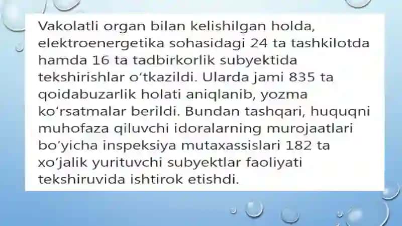 O’zgarmast oqda ishlovchi zamonaviy elektr jihozlari 4