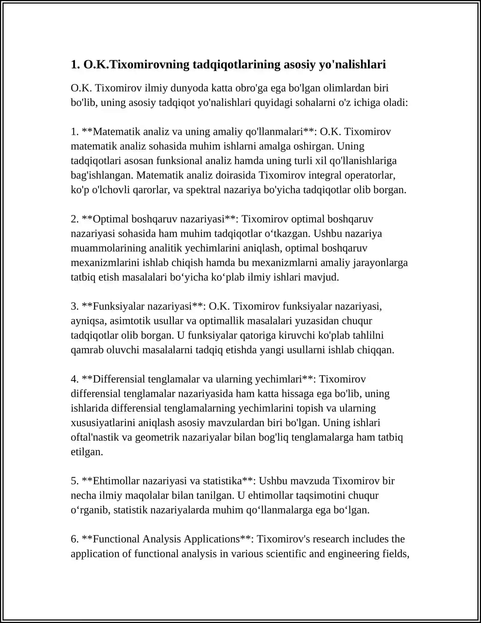 O.K.TIXOMIROVNING KOMPYUTERLASHGAN PSIXODIAGNOSTIKA BOSQICHLARI TAHLILIGA BAGʻISHLANGAN MAQOLASI 4