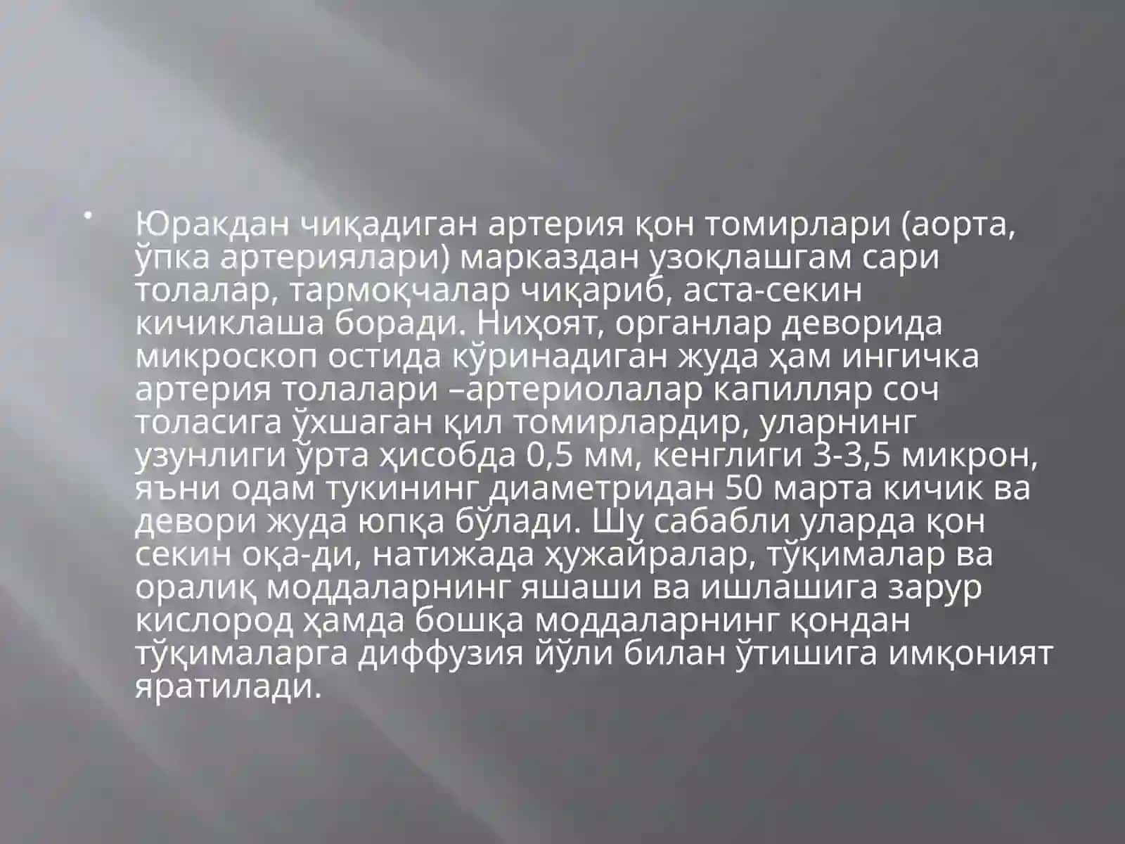 Юрак қон-томир системаси 4