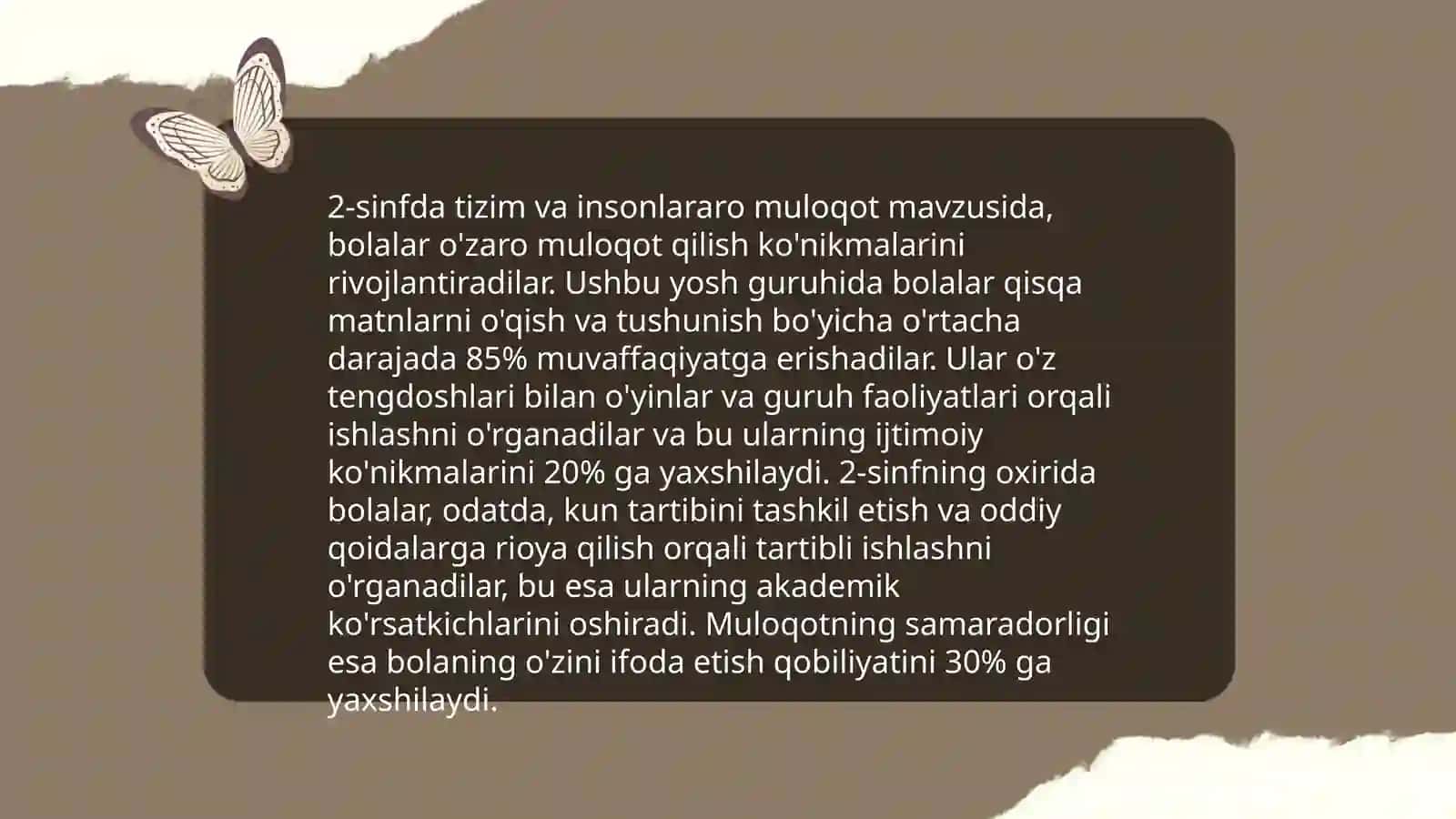 Shaxsiy rivojlanish va muloqot 4