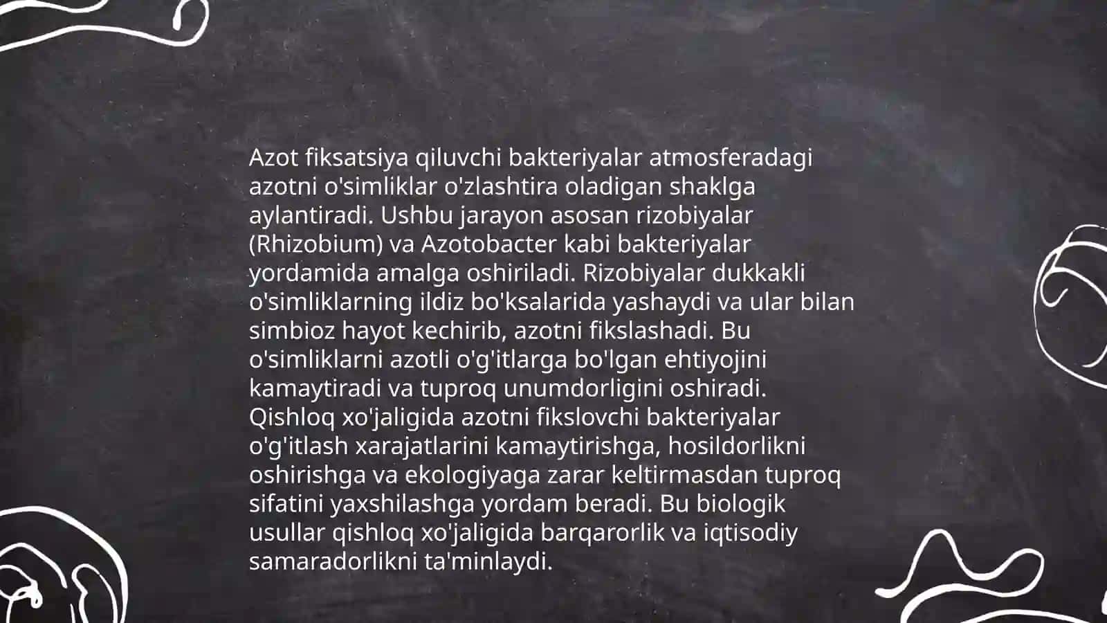 Mikroorganizmlarning qishloq xo’jaligida, o’simliklarni himoya qilishda qo’llanilishi 4