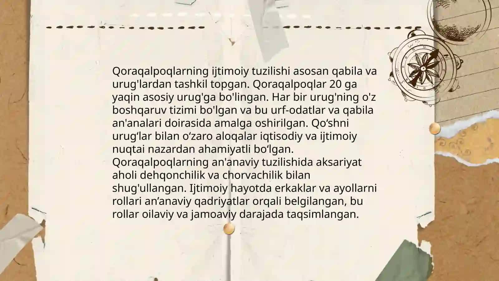 Qoraqalpoqlar 16-18 asrlarda 4