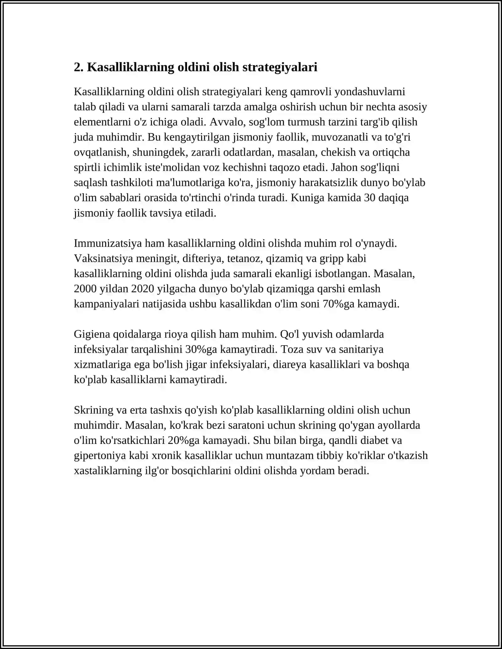 EPIDEMIYAGA QARSHI CHORA-TADBIRLARGA O'TKAZISHNI TASHKILLASHTIRISH 4