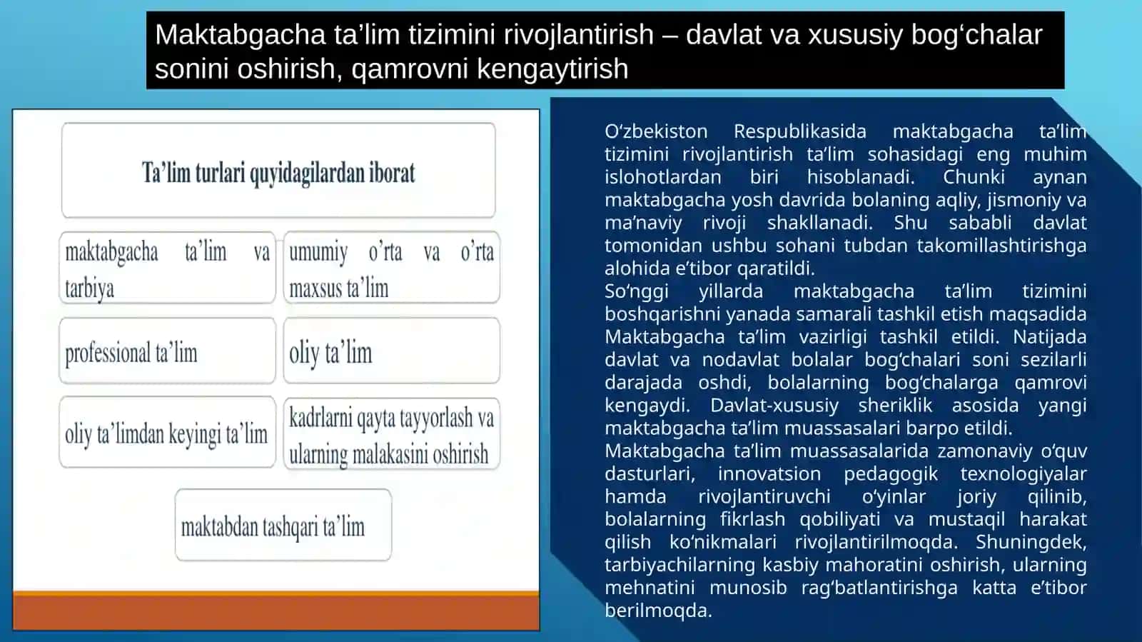 O`ZBEKISTON RESPUBLIKASI DATA’LIMAMALGA O`SHIRILGAN ISLOHOTLAR 4
