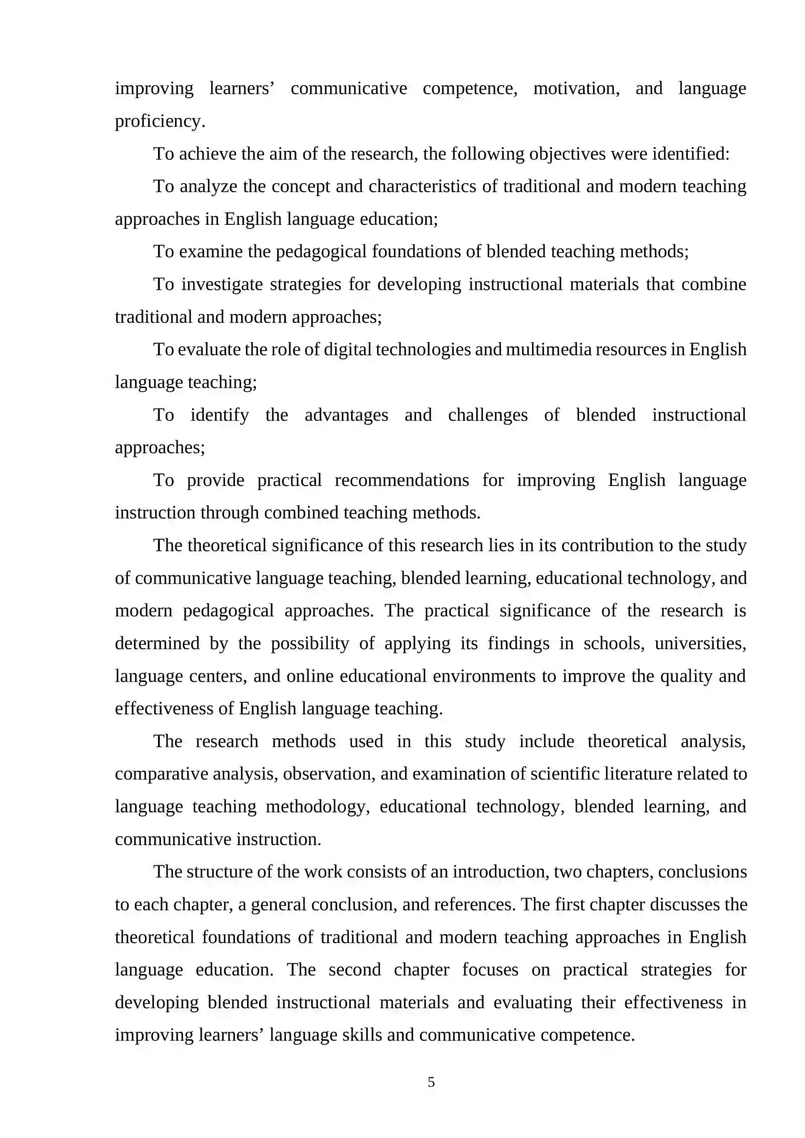 Developing Instructional Materials that Combine Traditional and Modern Teaching Approaches in English 4