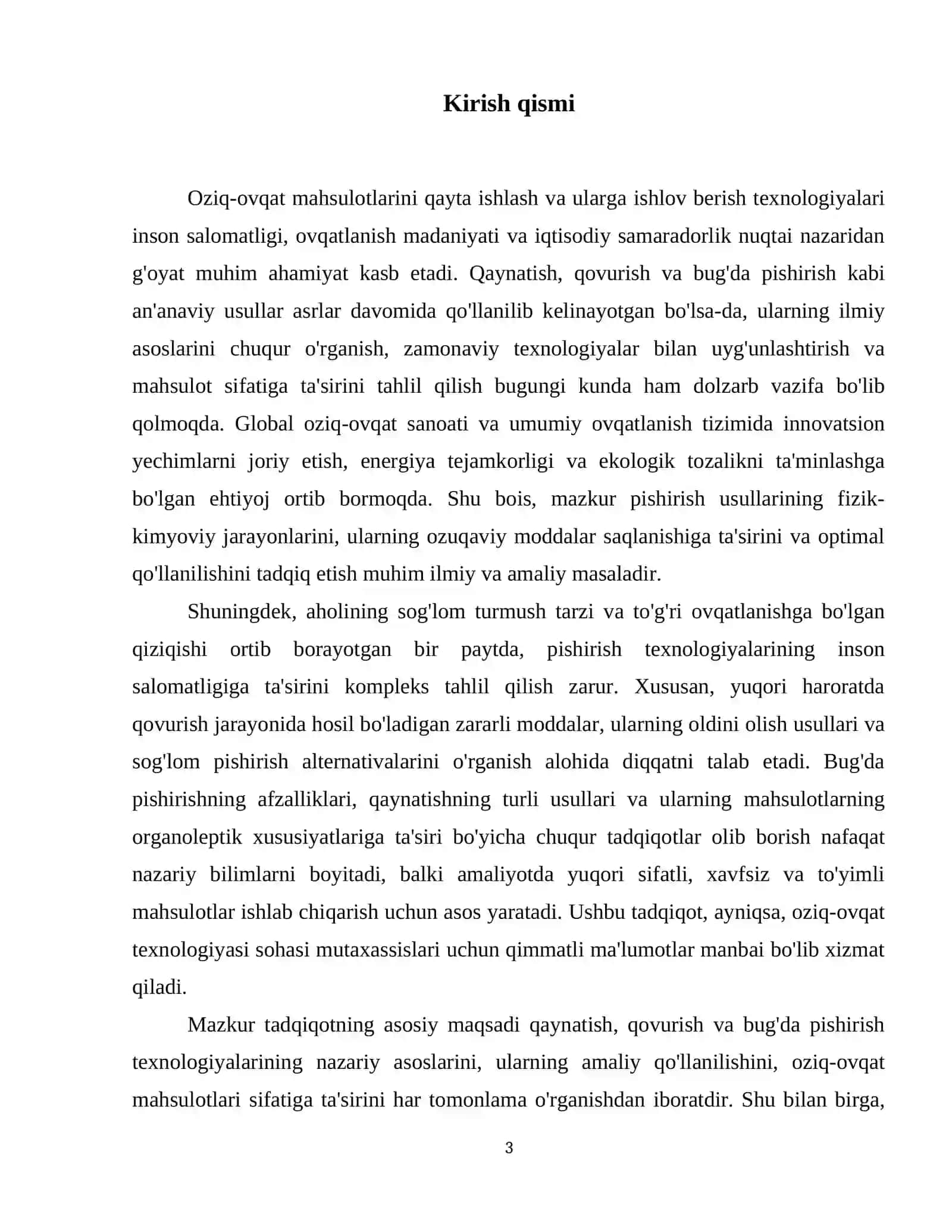 Qaynatish, qovurish va bug‘da pishirish texnologiyalari 4