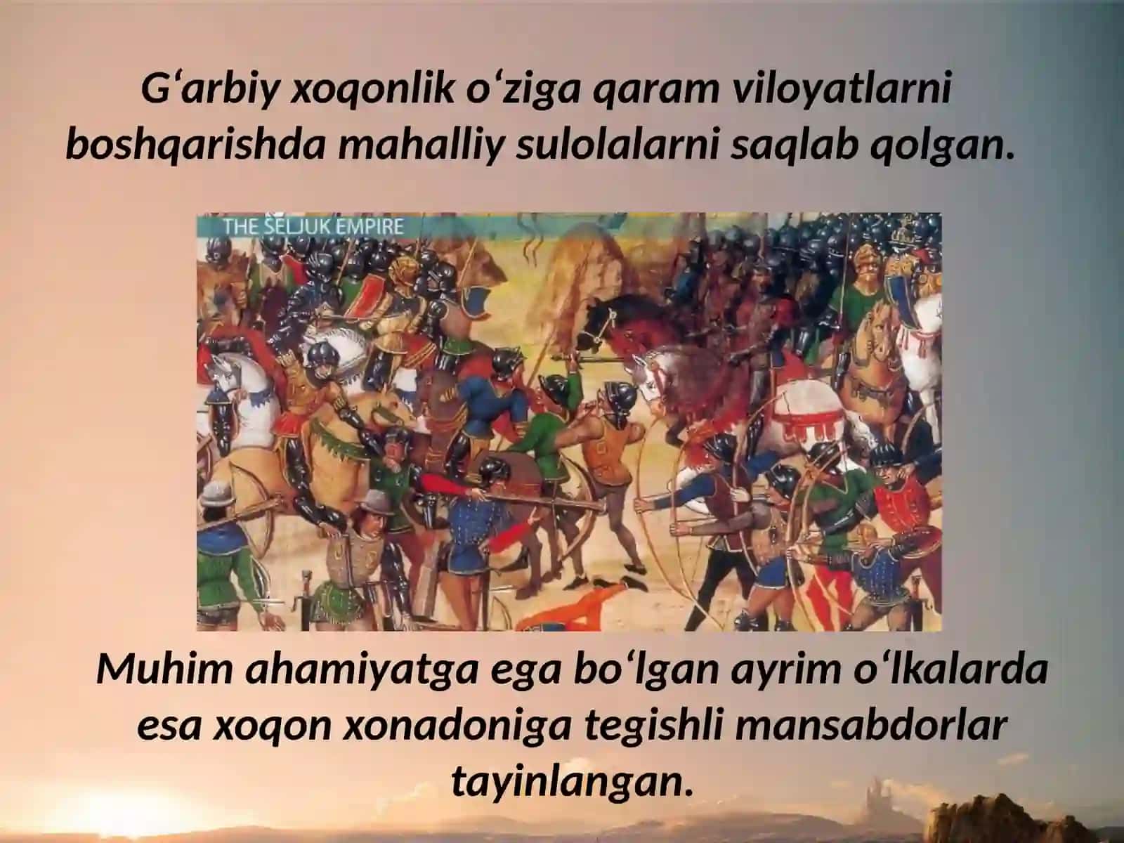 G‘arbiy Turk xoqonligi 4