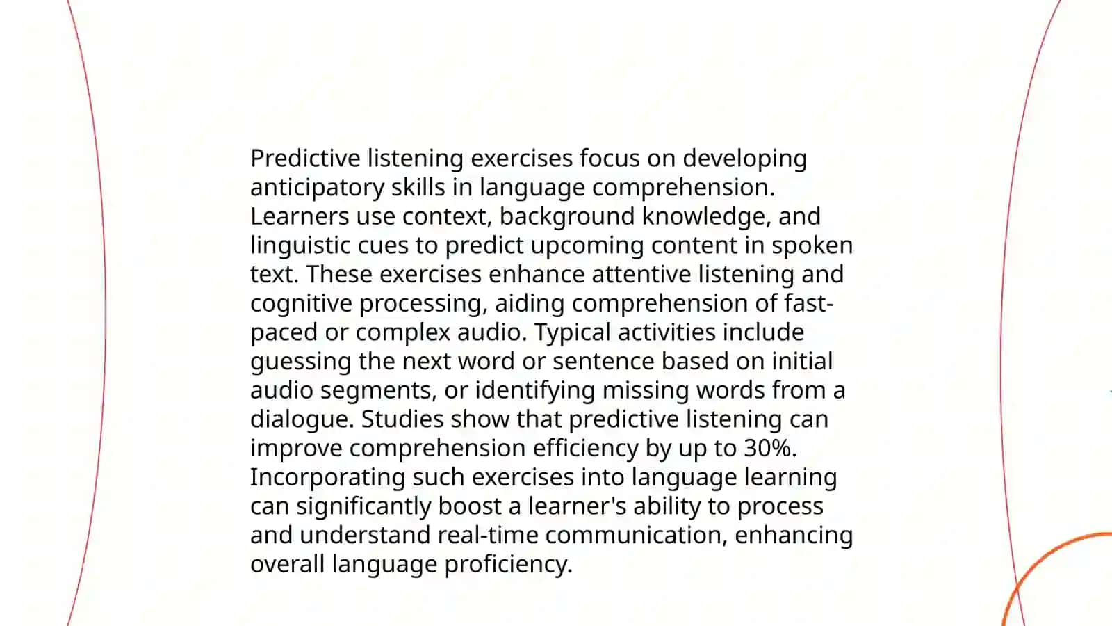 Techniques to develop receptive skills 4