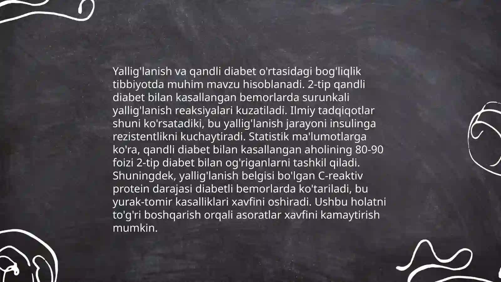 Qandli diabet va ochlikda karbonsuvlar,yoĝlar,oqsillar almashinuvining buzilishi 4