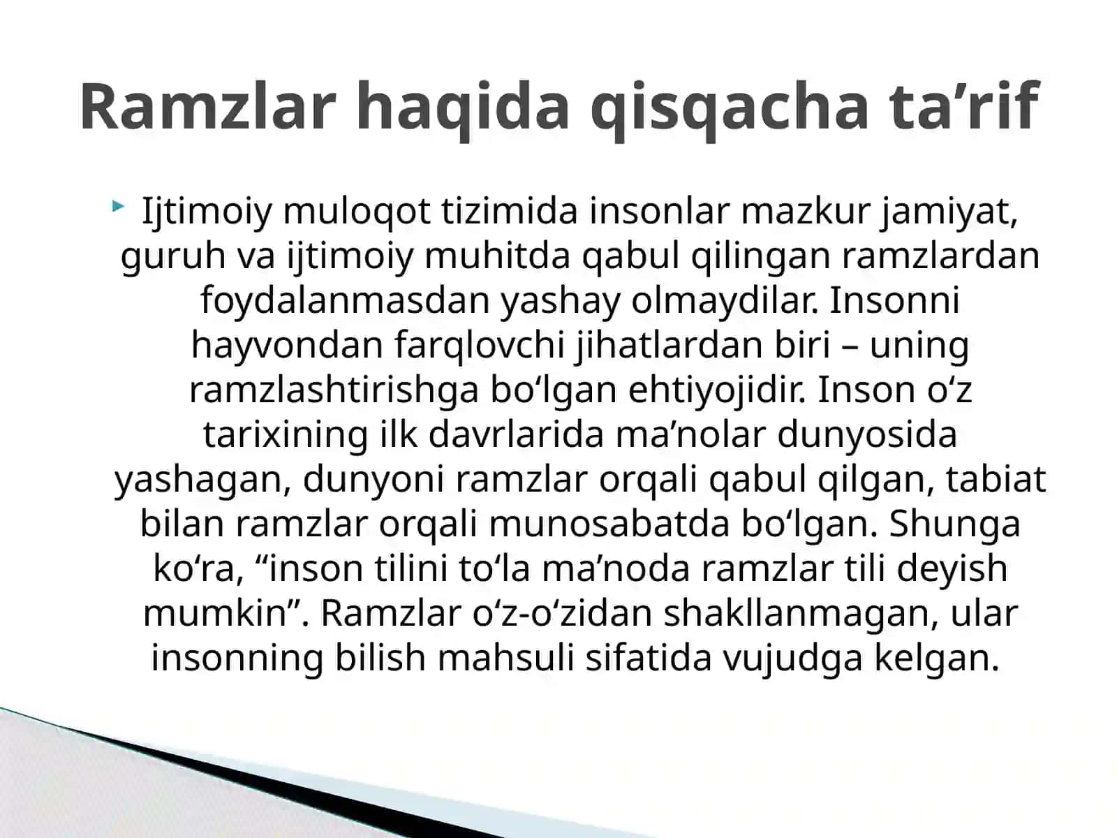 O'zbekiston Respublikasining davlat ramzlari va ularni qabul qilinishi. Davlat bayrog'i va gerbi misolida 4