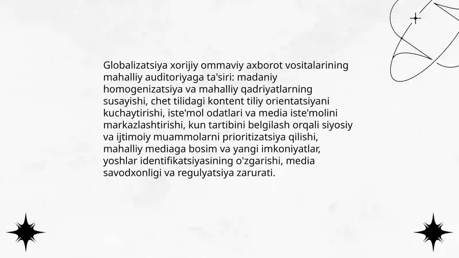 Xorijiy ommaviy axborot vositalarining media makondagi oʻrni 4