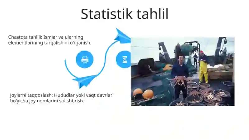 Toponimika fanining tadqiqot usullari 4