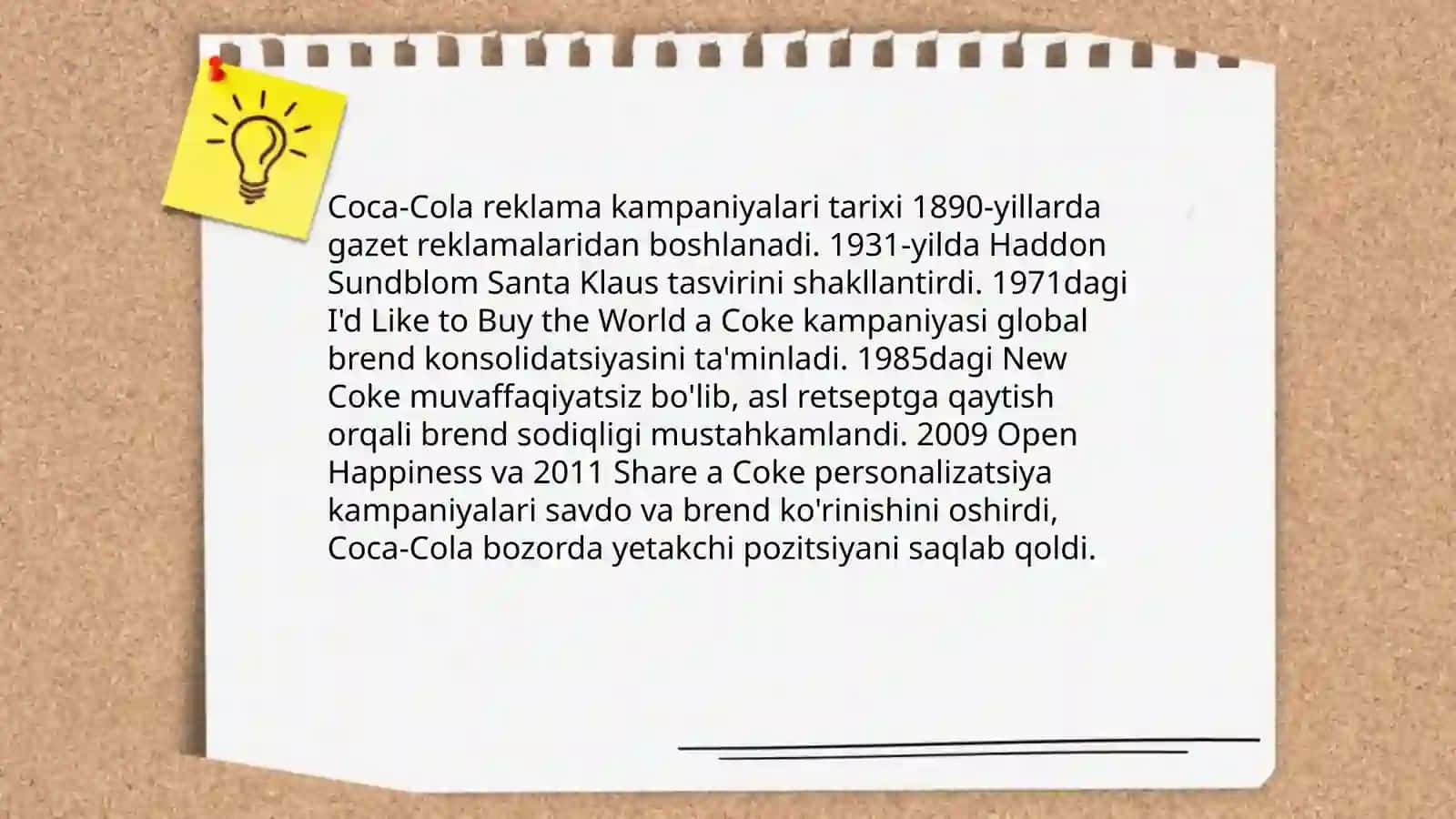 Coca-Cola Brend Strategiyasi va Imidji 4