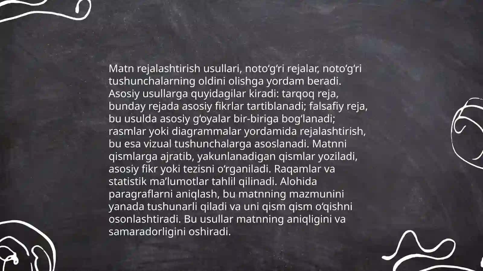 Matnning qurilishi. Matnni shakllantiruvchi vositalar 4