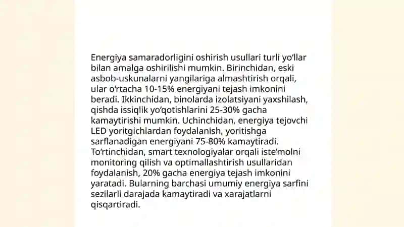 Energiya boshqaruvi tizimlari (EMS) va ularning foydasi 4