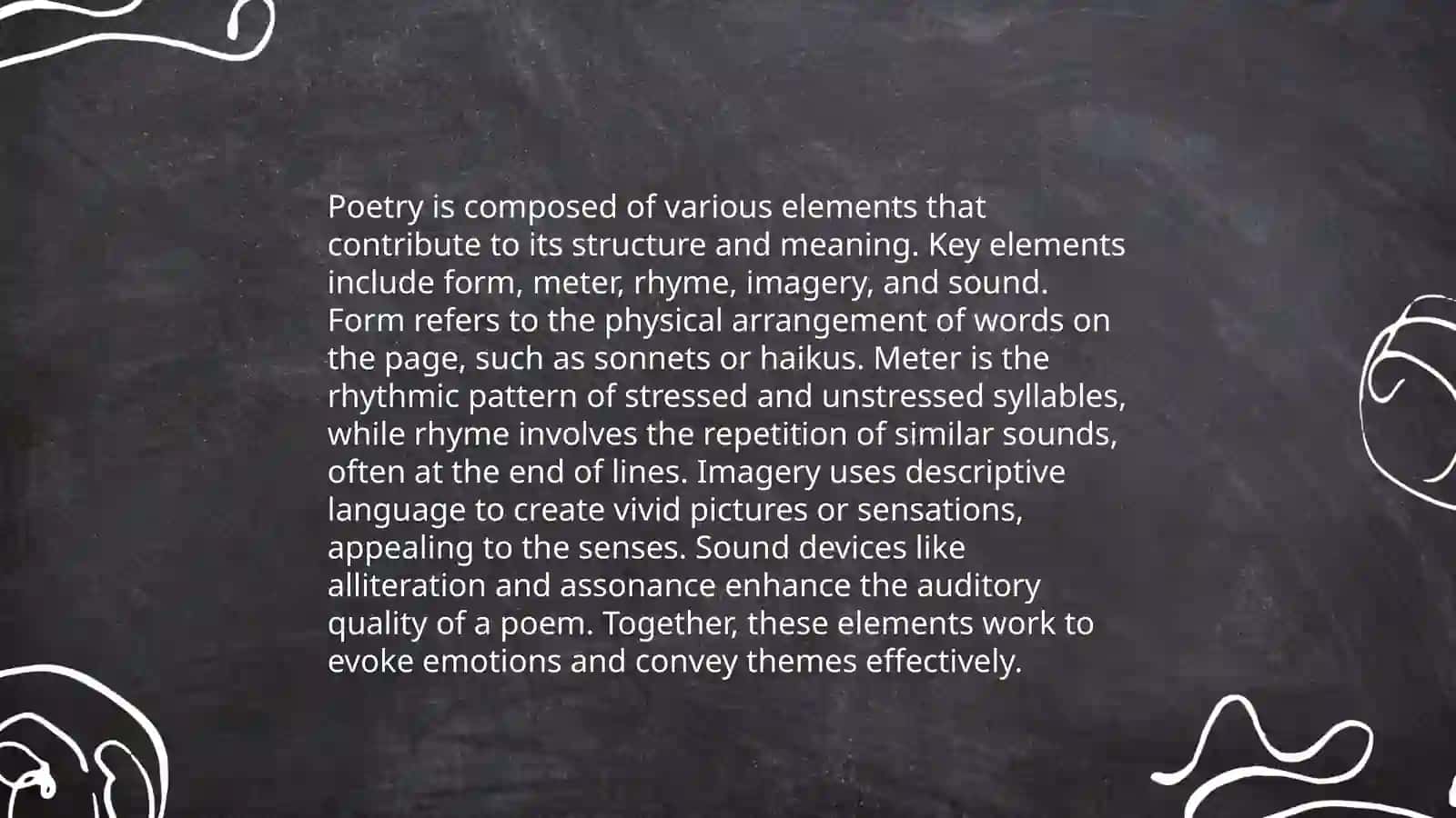 Concept of poetry 4