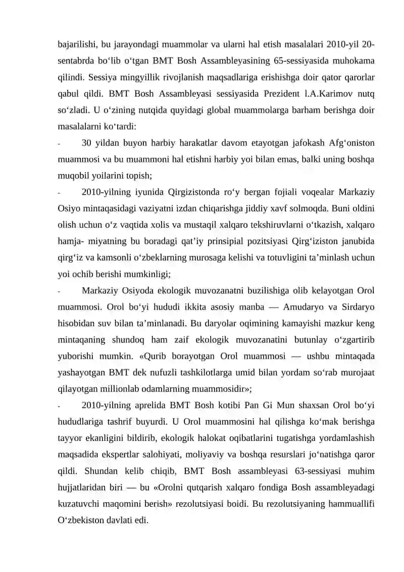 O‘zbekiston Respublikasining tashqi siyosiy faoliyati Konsepsiyasini tasdiqlash to‘g‘risida 4