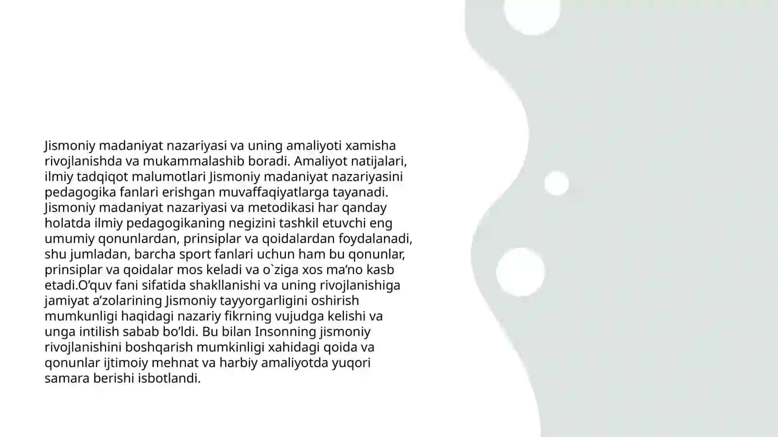 Fan: Jismoniy madaniyat nazariyasi va metodikasi 4