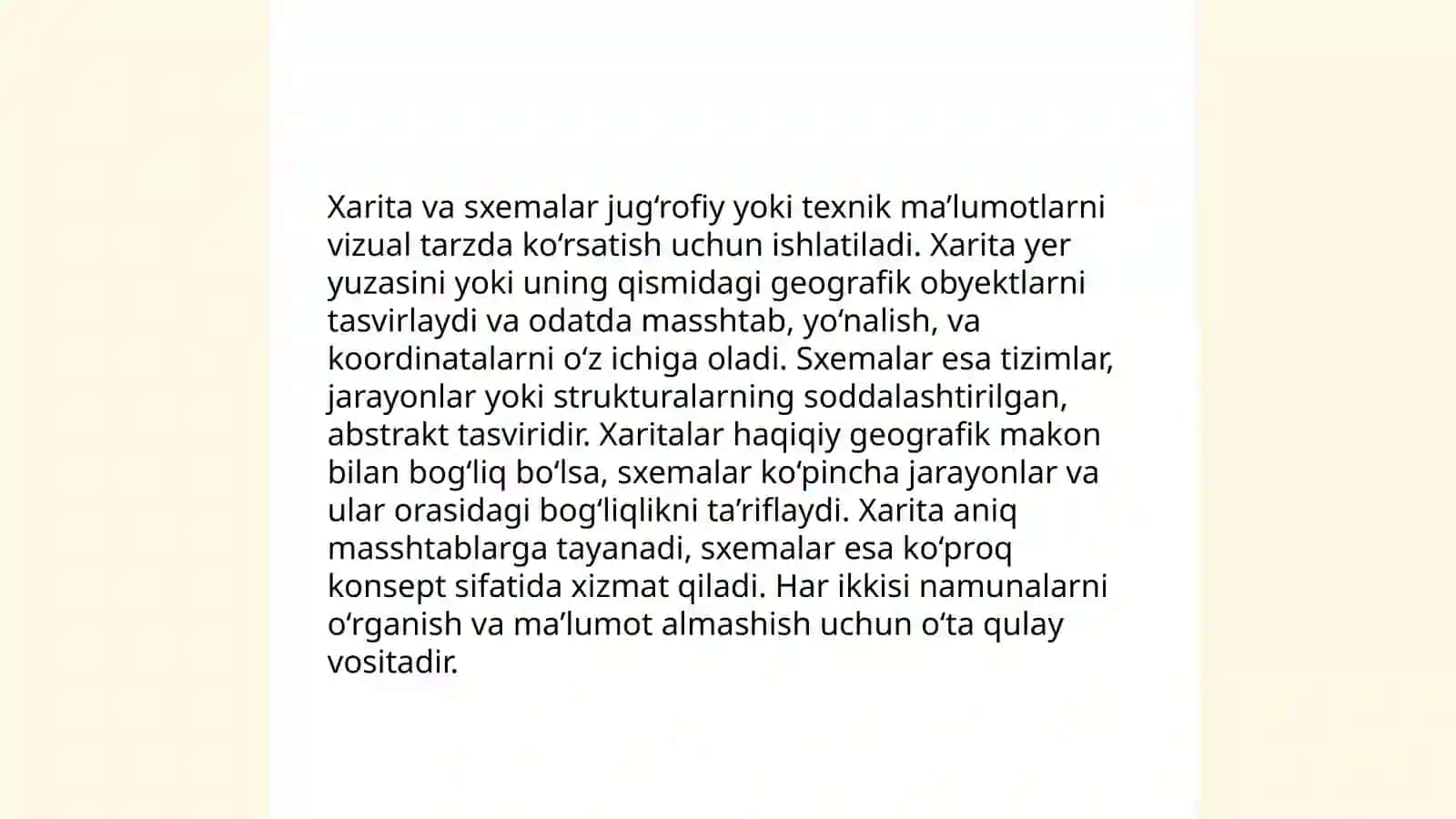 Xarita-sxemalardan foydalanish metodikasi 4