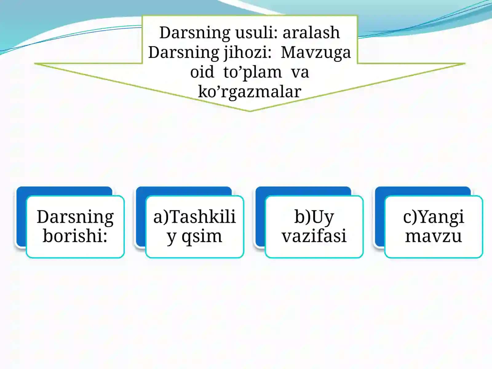 5-sinf Texnologiya. Fartuk qismlarini birlashtirish va oxirgi ishlov 4