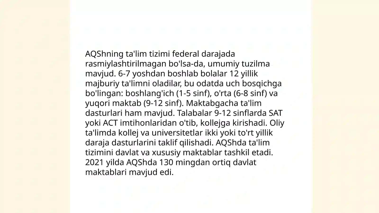 Xorijiy rivojlangan davlatlar ta'lim tizimi 4
