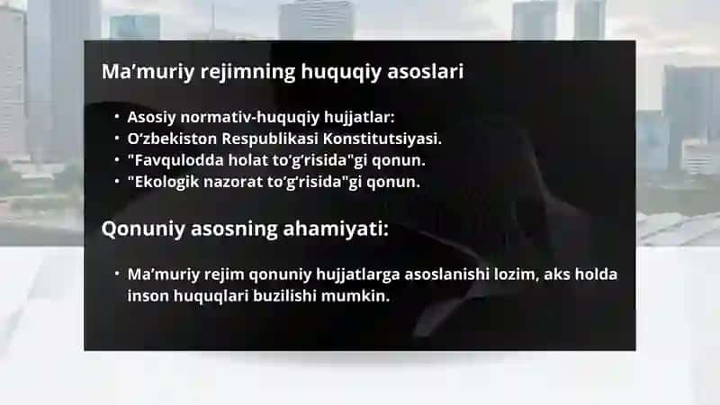 MAʼMURIY REJIM TUSHUNCHASI 4