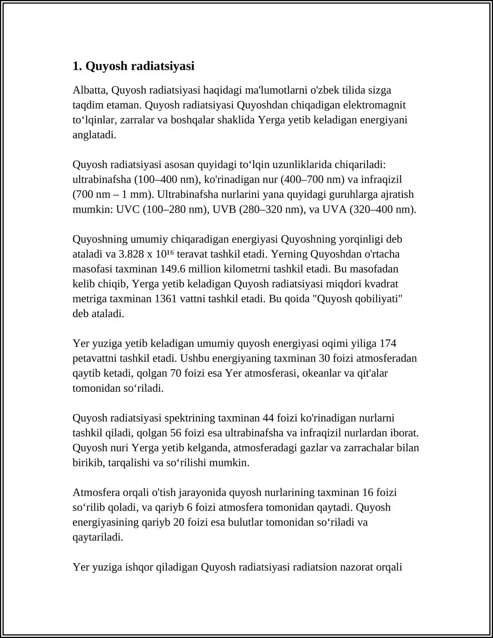 SISTEMA ISSIQLIQ EFFEKTIGA TASIR ETUVCHI FAKTORLAR 4