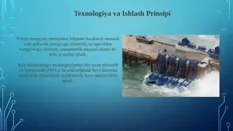 Dunyodagi eng yirik tolqin elektr stansiyasi 4