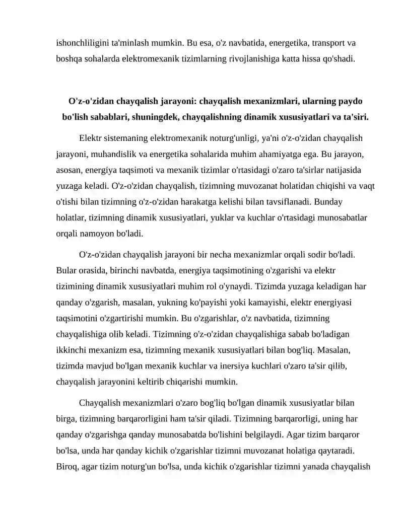 Elektromexanik noturg'unlik 4