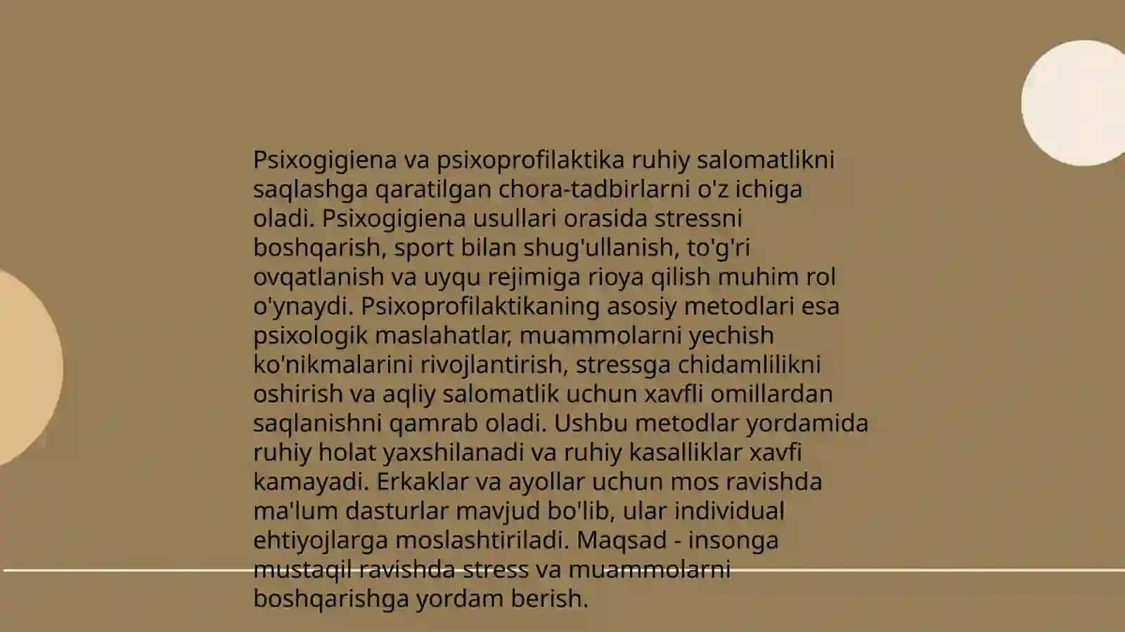 Xulqi og‘ishgan bolalar psixologiyasining psixogigienasi va psixoprofilaktikasi 4