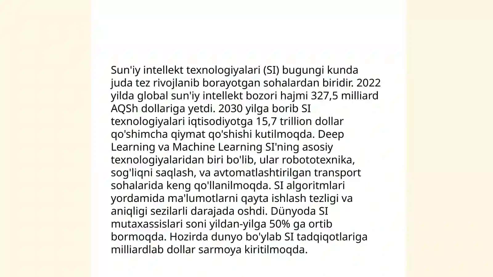 Suniy intellektning tarixi 4