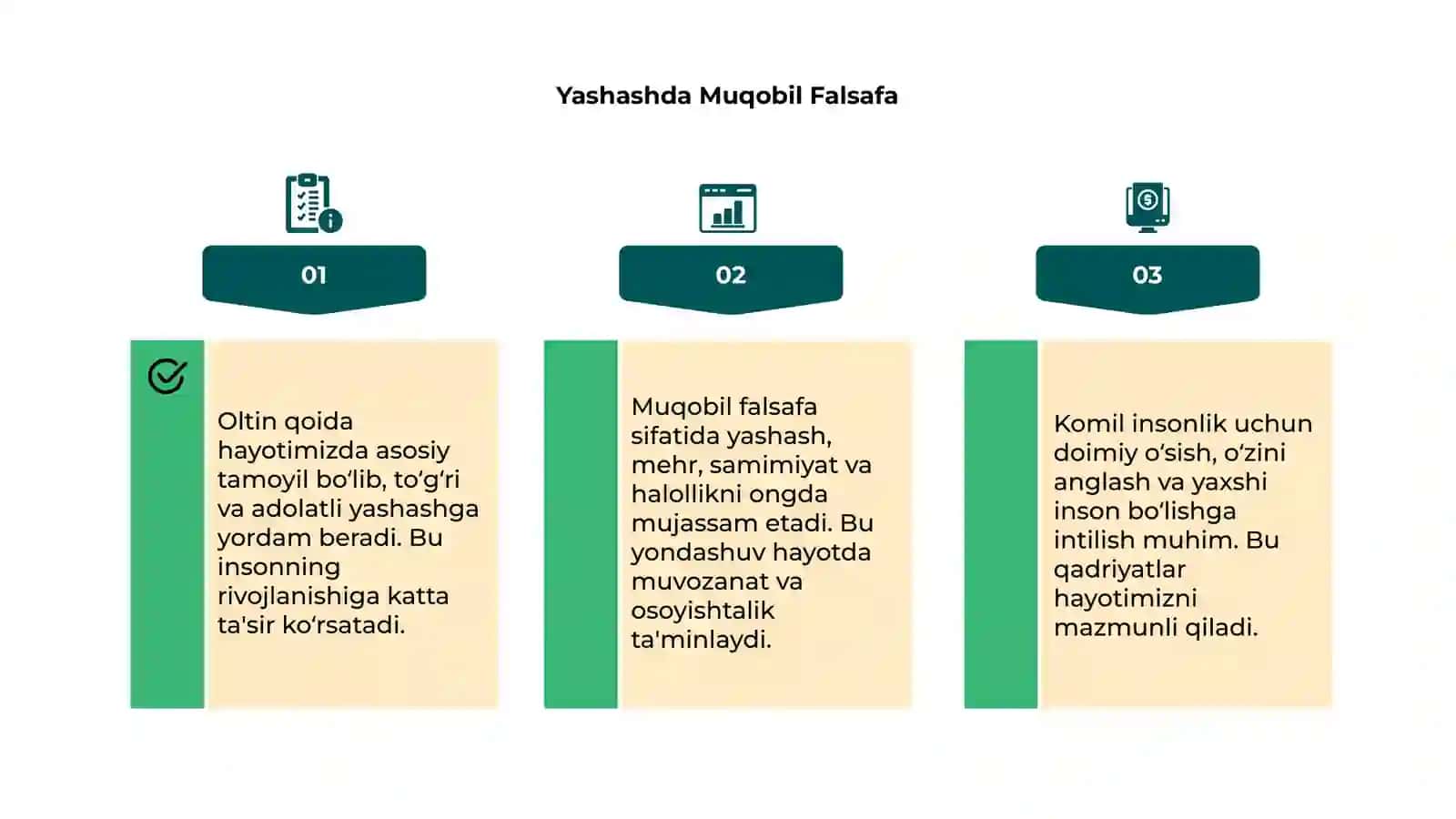 Oltin Qoidaning Asosiy Tamoyillari 4