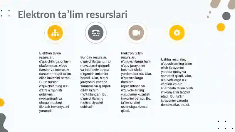 STEAM taʼlim texnologiyasini tatbiq etishda elektron taʼlim resurslaridan foydalanish 4