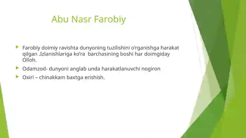 Abu Nasr Farobiyning Hayoti 4