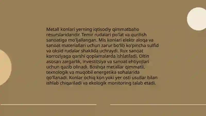 Yerning qazilma boyliklari 4