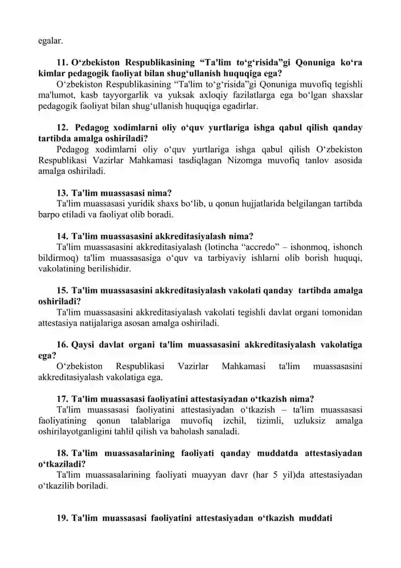 Argos PEDAGOGIKA 1000 ta savolga 1000 ta javob metodik qoʻllanma 4