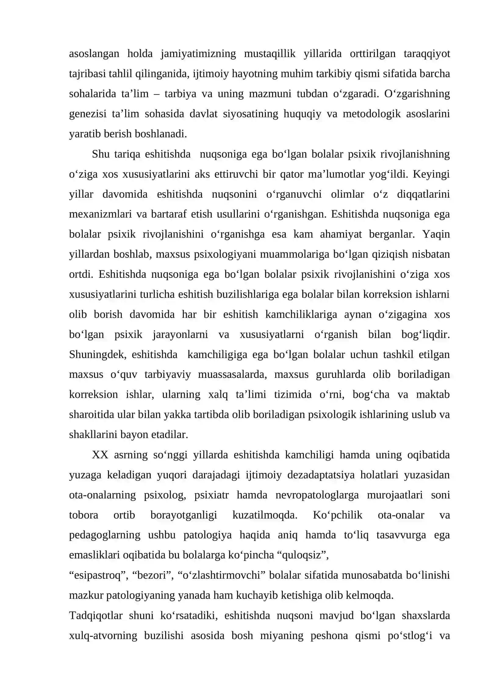 ESHITISHDA NUQSONI MAVJUD BOLALARNI PSIXOLOGIYADA O’RGANILISHI 4