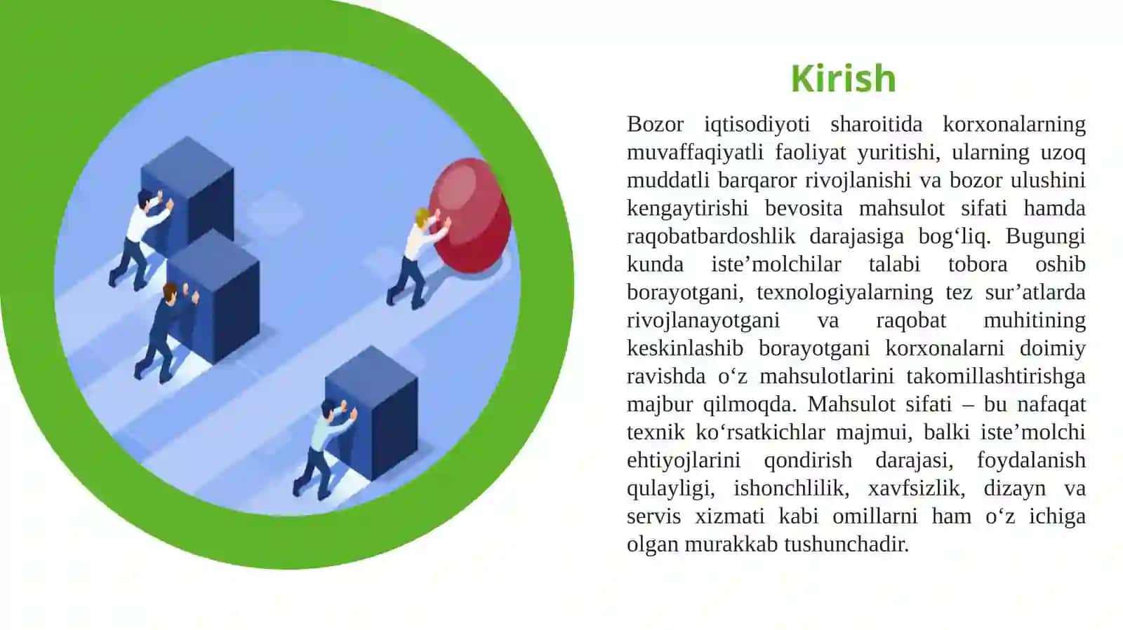 Mahsulot sifati va raqobatbardoshlik o‘rtasidagi bog‘liqlik 4