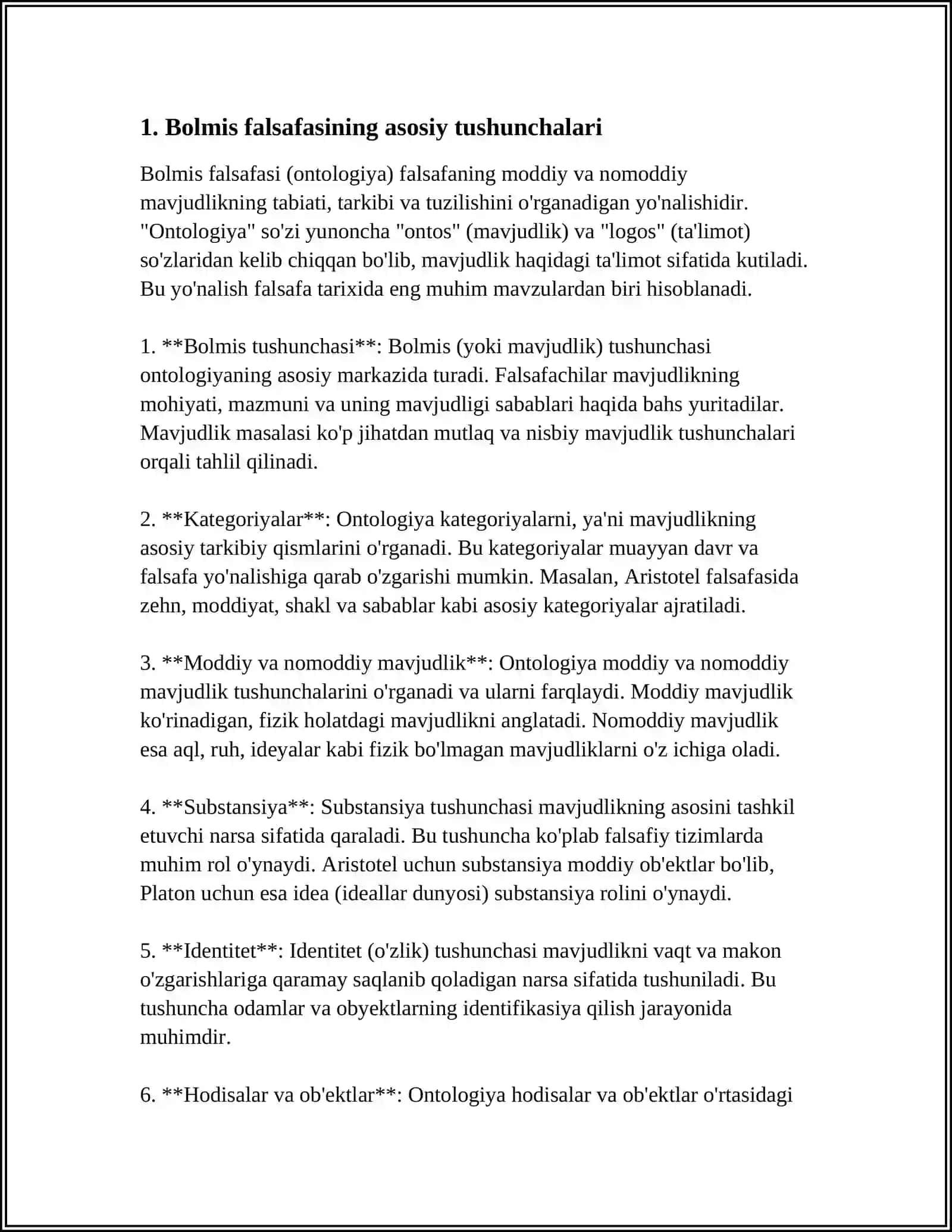 Bolmis falsafiyasi 4